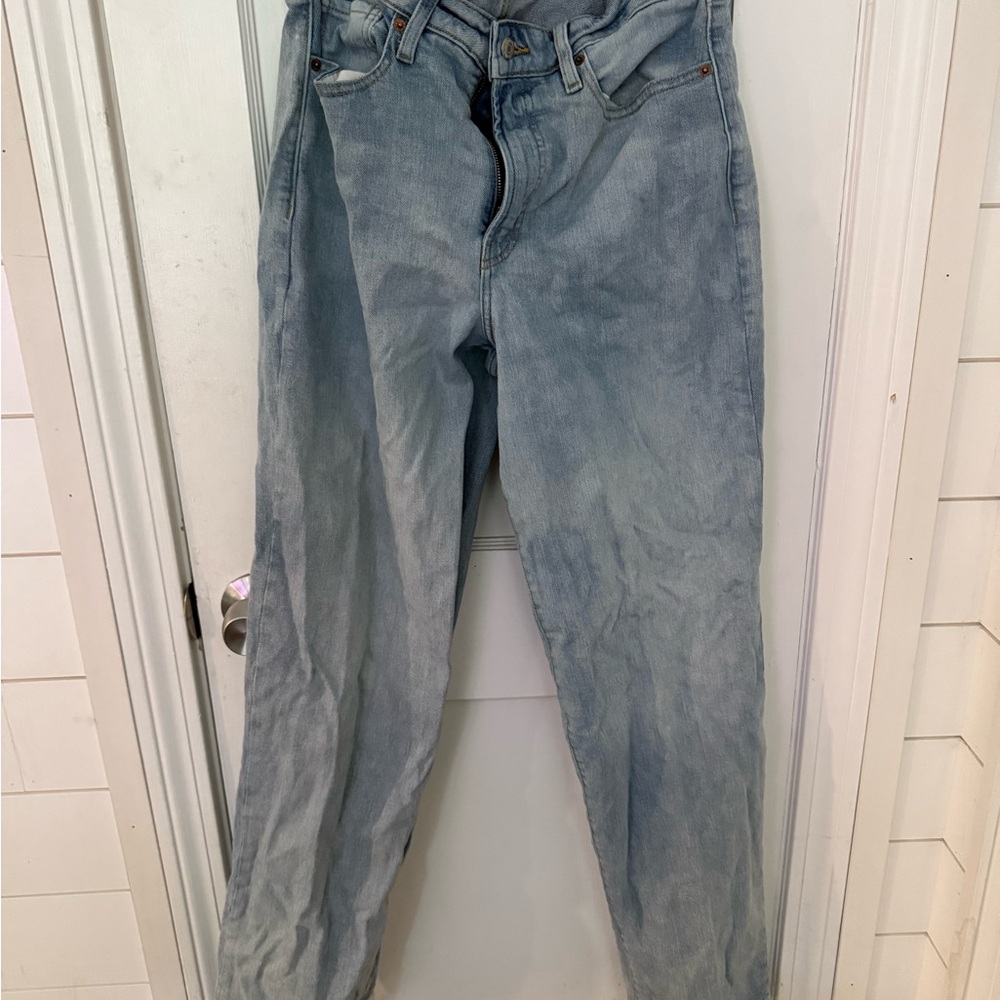 Old Navy Light Blue Straight Leg Jeans